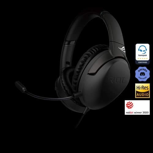 Asus ROG Strix Go Core Wired On-Ear Gaming Headset | 90YH02R1-B1UA00