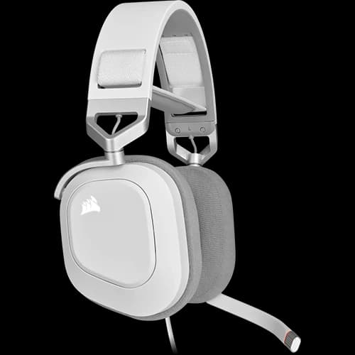 Corsair HS80 RGB USB Wired Gaming Headset, Dolby Audio, 7.1 Surround Sound, 20Hz - 40 kHz Frequency Response, 20 Hours Battery Life thumbnail 2