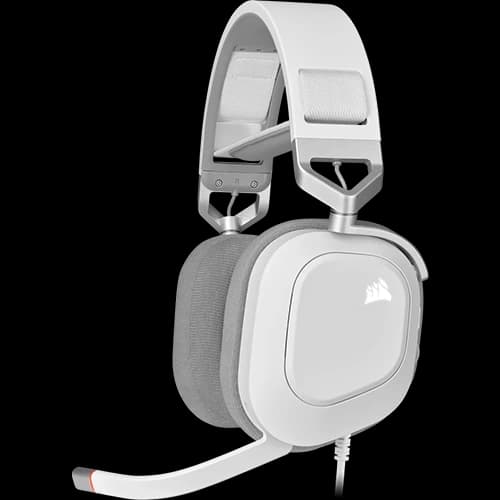 Corsair HS80 RGB USB Wired Gaming Headset, Dolby Audio, 7.1 Surround Sound, 20Hz - 40 kHz Frequency Response, 20 Hours Battery Life