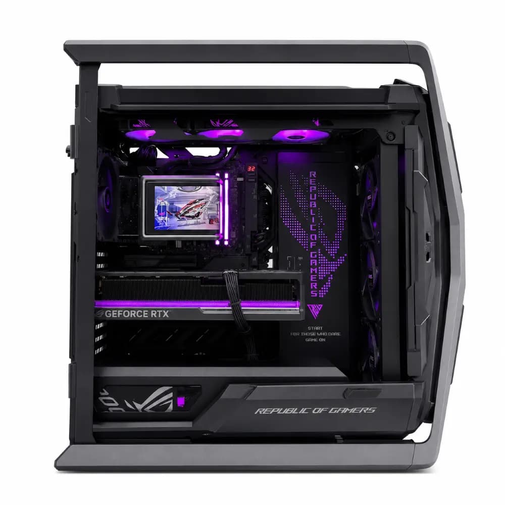 Hyperion High-End Gaming PC Powered by Mindtech, AMD Ryzen 9 9950X3D 16-Core CPU, ASUS ROG RTX 5090 32GB Graphics Card, 64GB DDR5 RAM, 2TB PCIe 5.0 thumbnail 2