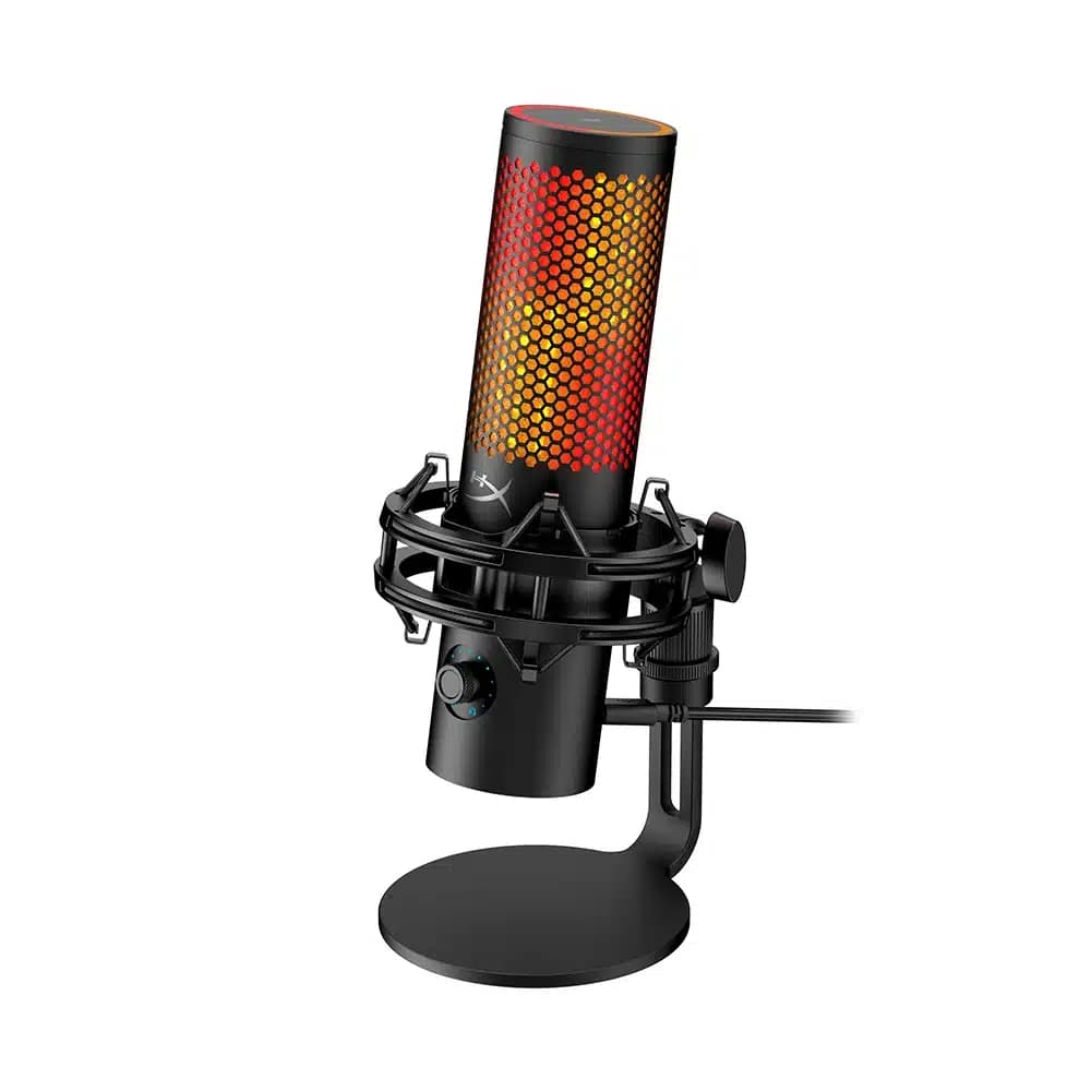 HyperX QuadCast 2 S USB Microphone, Future Ready Audio, Tap-to-Mute Sensor, Detachable Shock Mount, Dynamic Lighting Display, Mic Status LED Indicators thumbnail 2