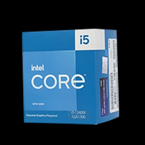 Intel Core Core i5 13400F Desktop Processor, 13th Gen LGA 1700, 10-Core, 16 Threads, 44MB Cache, Up to 4.6GHz