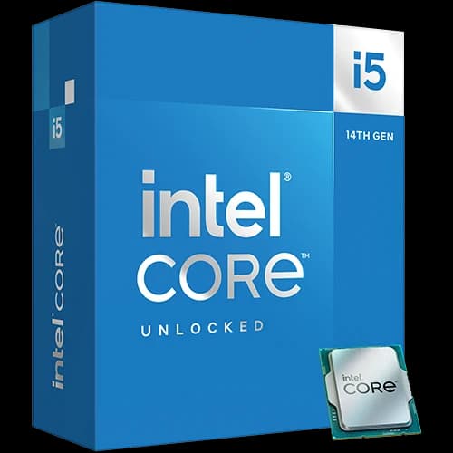 Intel Core i5 14600K Desktop  processor, 14 Cores, LGA 1700, 5.3GHz Max Turbo Frequency,  24 MB Intel Smart Cache, 125 W Processor Base Power and 192 GB Max Memory thumbnail 2