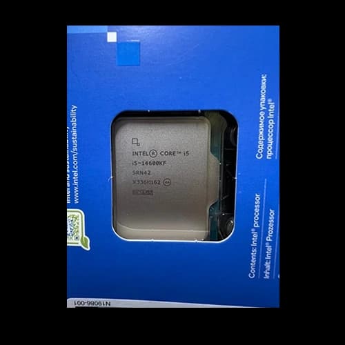 Intel Core i5 14600KF processor, 24M Cache, up to 5.30 GHz, LGA 1700, 14 Cores, 20 Threads,  125 W Processor Base Power thumbnail 2