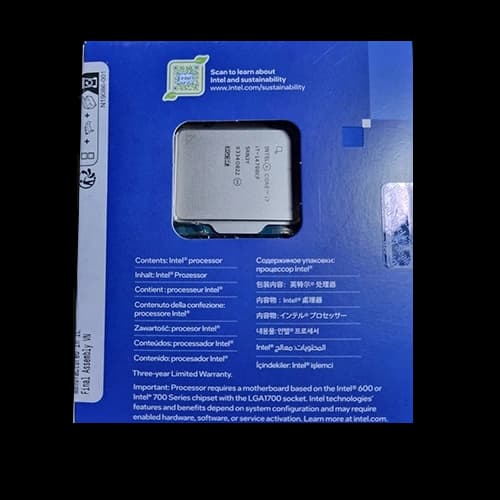 Intel Core i7 14700KF 14th Gen Processor, 20 Core upto 5.6GHz,  LGA 1700, 28 Threads, 33MB Cache thumbnail 3
