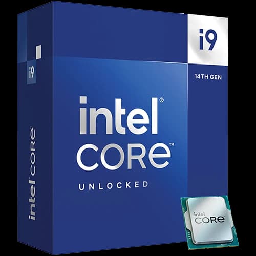 Intel Core i9 14900K 14th Gen processor, 36M Cache, up to 6.00 GHz, LGA 1700, 24 Cores & 32 Threads, Dual-CH DDR5-5600 Memory / 192GB Max