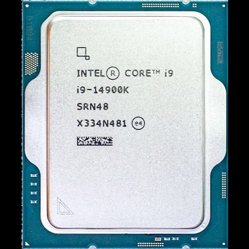 Intel Core i9 14900K 14th Gen processor, 36M Cache, up to 6.00 GHz, LGA 1700, 24 Cores & 32 Threads, Dual-CH DDR5-5600 Memory / 192GB Max thumbnail 2