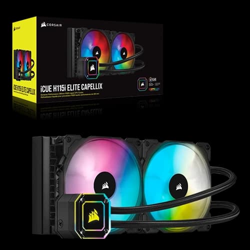 Corsair iCUE H115i Elite Capellix Liquid CPU Cooler
