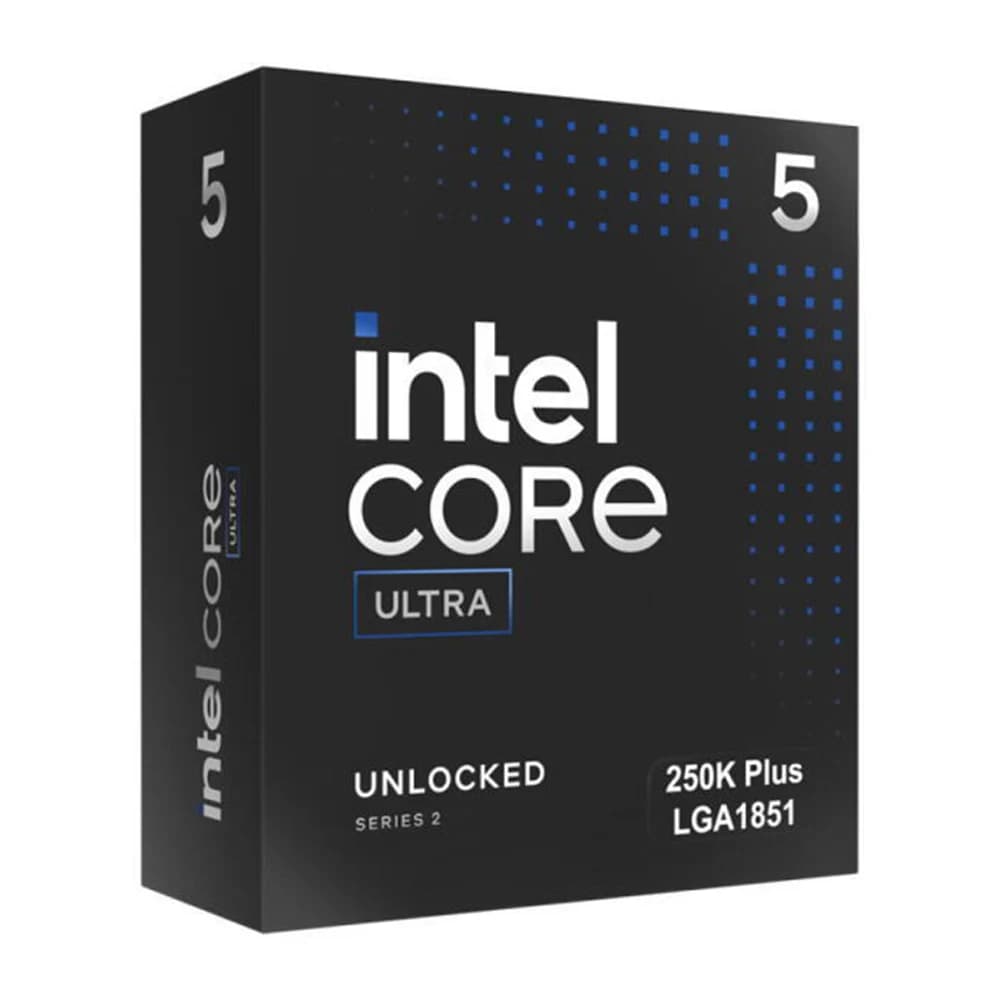 Intel Core Ultra 5 250K Plus Box Processor, core 18, threads	18, Intel Socket 1851, TDP 159 W
