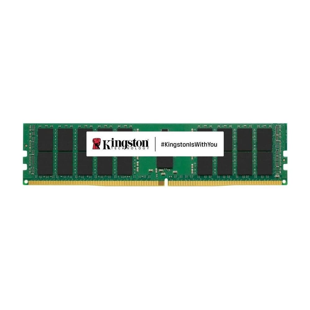 Kingston DDR5 Server Memory RAM, 64GB Capcacity, 5600MT/s Memory Speed, CL46 CAS Latency, Micron Chip Build, 1.1 Voltage, 288 Pin, ECC Registered Ram DDR5