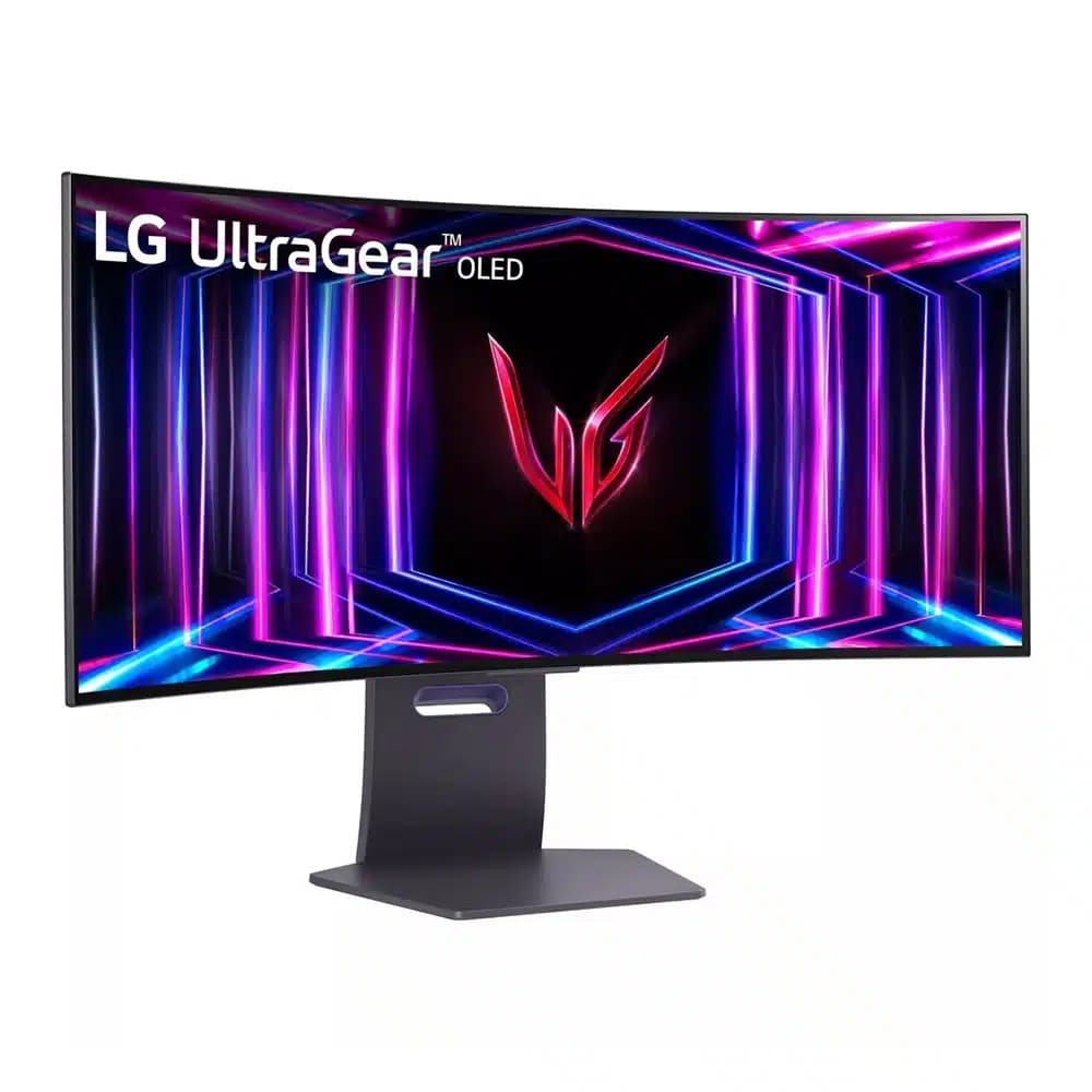 LG 34GS95QE-B Curved Gaming Monitor, 33.9" WQHD OLED Display, 240Hz Refresh Rate, 0.03ms (GtG) Response Time, AMD FreeSync Premium Pro Technology, 800R Curvature thumbnail 2