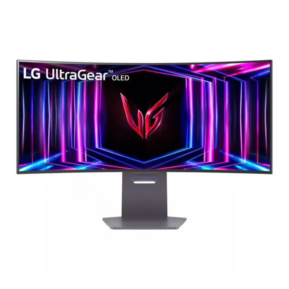 LG 34GS95QE-B Curved Gaming Monitor, 33.9" WQHD OLED Display, 240Hz Refresh Rate, 0.03ms (GtG) Response Time, AMD FreeSync Premium Pro Technology, 800R Curvature