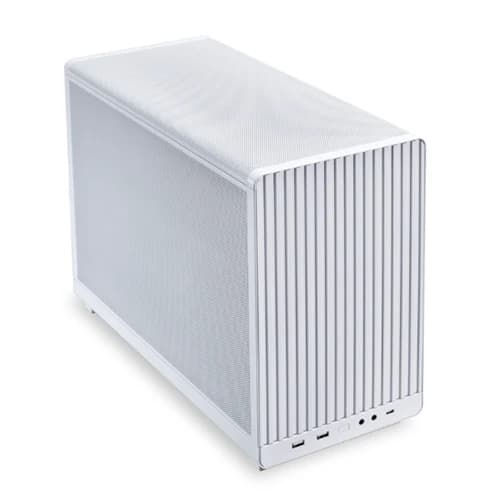 Lian Li DAN Case A3-mATX White, Compact Steel MFF Case, 26.3L, M-ATX/ITX Support, 360mm Radiator, 415mm GPU Clearance thumbnail 2