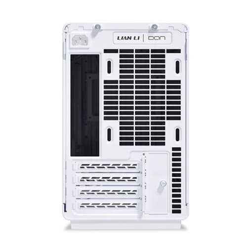 Lian Li DAN Case A3-mATX White, Compact Steel MFF Case, 26.3L, M-ATX/ITX Support, 360mm Radiator, 415mm GPU Clearance thumbnail 4