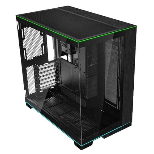 Lian Li O11D EVO E-ATX RGB Case Black, Tower Chassis, Tempered Glass, High Airflow, Customizable RGB thumbnail 2