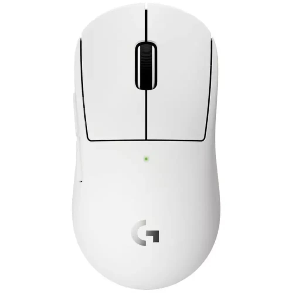 Logitech G PRO X SUPERLIGHT 2c  White LIGHTSPEED Wireless Gaming Mouse, HERO 2, 44,000 DPI, 95h Battery life