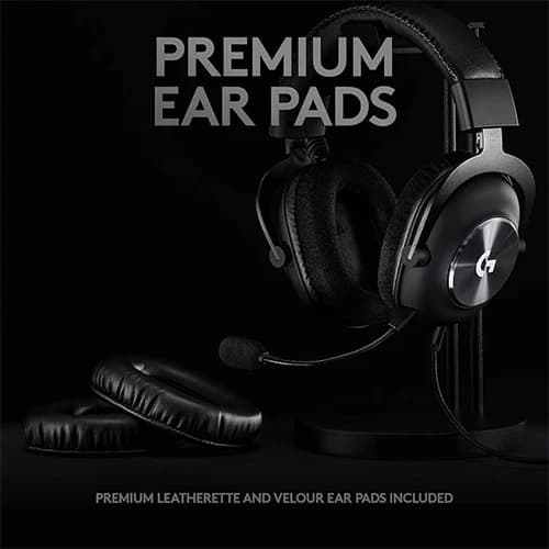 Logitech Pro X Gaming Headset | 7.1 Surround & Blue Mic thumbnail 3