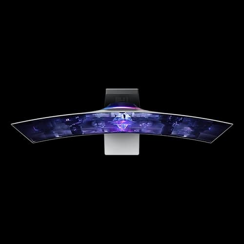 Samsung Odyssey OLED G8 G850S 34 Inches Smart Curved Gaming Monitor LS34BG850, 175Hz Refresh Rate, 0.1ms Response Time, 1Bn Colors, AMD FreeSync Premium, Micro HDMI, Mini DP, USB-C & Speakers thumbnail 4