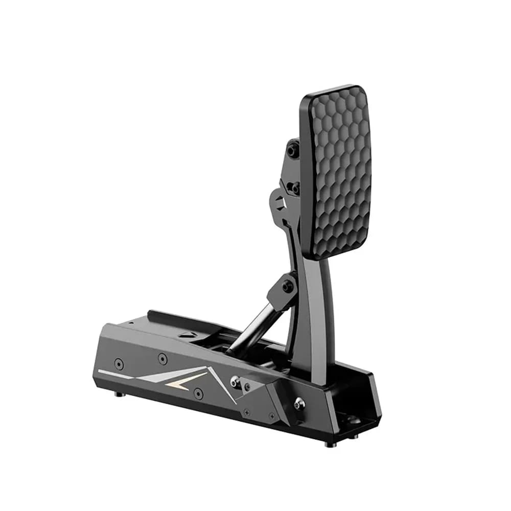 MOZA CRP2 Load Cell Clutch Pedal, 3K Twill Carbon Fiber Hell Plate, Aerospace-Grade Aluminum Alloy Material, Load Cell Sensor & Angle Sensor, Adjustable Pedal Curve