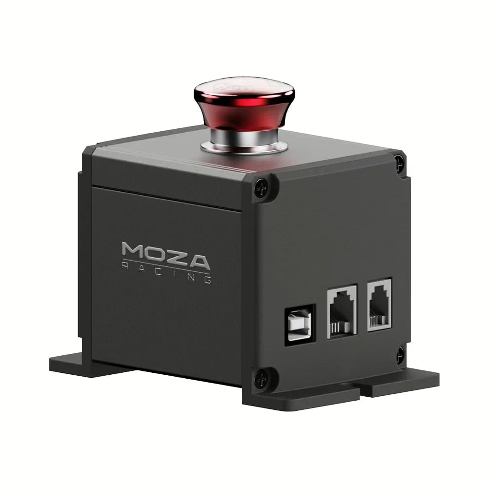 MOZA E-Stop Switch, Plug, Play, And Race, Personalized Protection with Multiple Modes, Safety Assurance