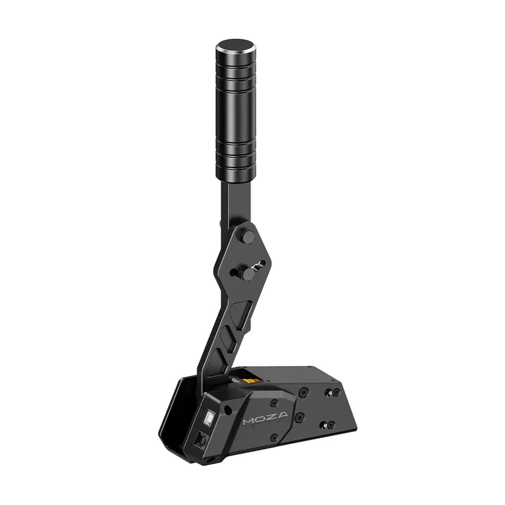 MOZA HBP Handbrake, Aeroplane Grade Aluminum, 16 Bit High Precision Position Sensor, Pressure & Travel Adjustable, Dual-Mode & Multi-Angle Adjustable, USB Connection to PC