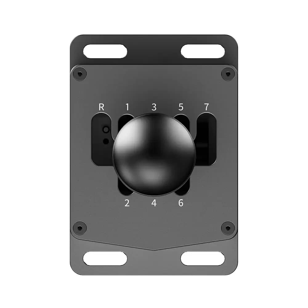 MOZA HGP Shifter MRS039, Intelligent Downshift Throttle Blip System, 7+R, H Pattern w/ Locked R & 7th Gear, 15-bit High Precision Angle Sensor, Dust-Proof Cover, Full Metal Construction thumbnail 3