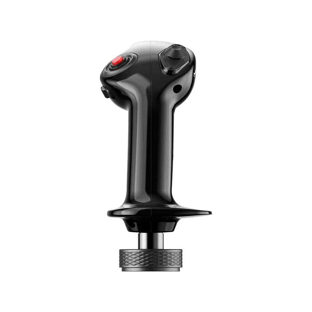 MOZA MA3X Sidestick, Classic Design, Authentic Feel, Advanced Material, Extreme Durability, ALPS 8-way Switch, 12 Input Signals, Broad Compatibility