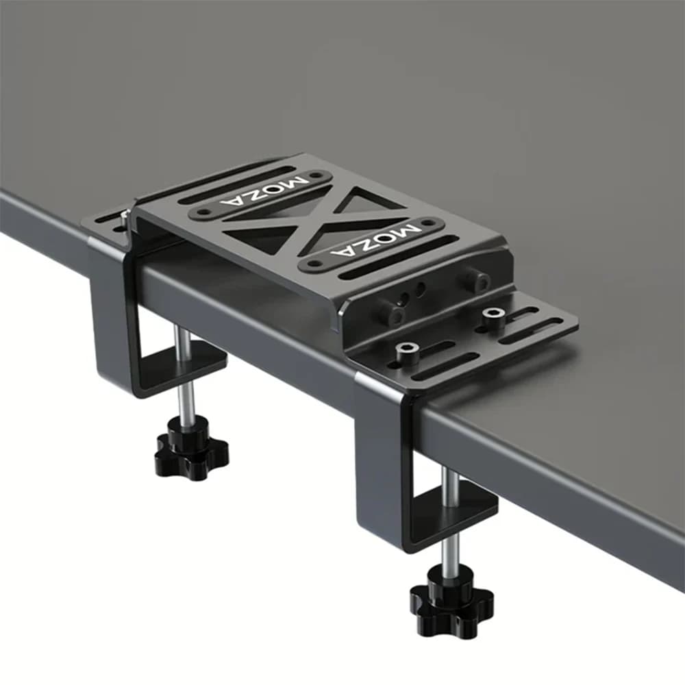 MOZA RS038 Table Clamp, Heavy-Duty Steel Construction, Multi-Angle Adjustment, Space-Saving Design, Direct Drive Wheel Base Mount thumbnail 3