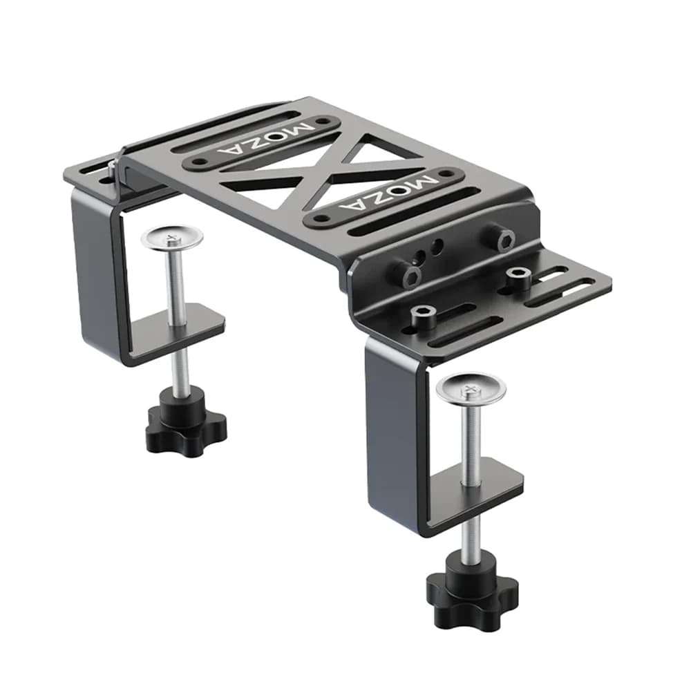 MOZA Table Clamp, 5mm High Strength Steel Plate, Rock Solid Mount With Two Metal Screws, Compatible with R5 / R9 / R12, Black thumbnail 2