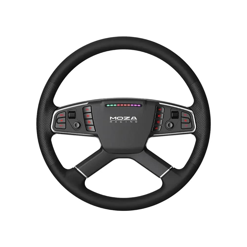 MOZA Racing RS060 TSW Truck Steering Wheel – Professional Truck Simulator Wheel for Realistic Driving Experience