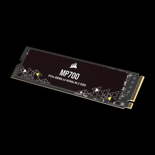 Corsair MP700 2TB PCIe 5.0 (Gen 5) x4 NVMe M.2 SSD, Up to 9500MB/s Max Read & Up to 8500MB/s Max Write Speed, 3D TLC NAND Flash thumbnail 3