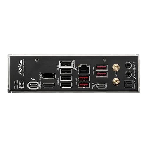MSI MAG B860 TOMAHAWK WIFI Motherboard, Intel Core Ultra Processors, Intel B860 Chipset, 256GB Memory, 4x DDR5 UDIMM, 2x PCI-E x16 slot, ATX Form Factor thumbnail 4