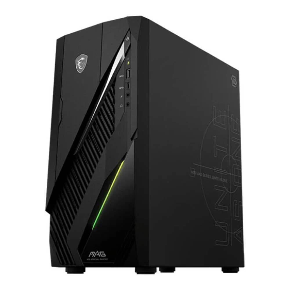MSI MAG Infinite E1 Barebone Gaming PC, Intel Core i5-14400F, Intel H610 Chipset, ( GPU, Memory RAM & Storage Not Included ), 500W PSU, Black