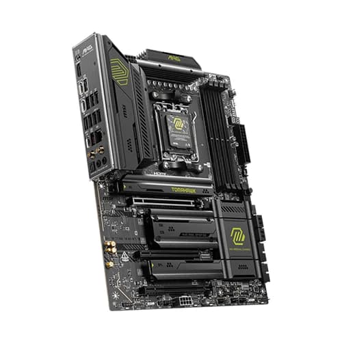MSI MAG X870E TOMAHAWK WIFI Motherboard, AMD X870E Chipset, 256GB Memory, 4x DDR5 UDIMM, 3x PCI-E x16 slot, ATX Form Factor thumbnail 3