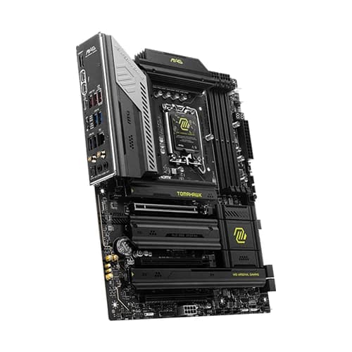 MSI MAG Z890 TOMAHAWK WIFI Motherboard, Intel Core Ultra Processors, Intel Z890 Chipset, 256GB Memory, 4x DDR5 UDIMM, 3x PCI-E x16 slot, ATX Form Factor thumbnail 3