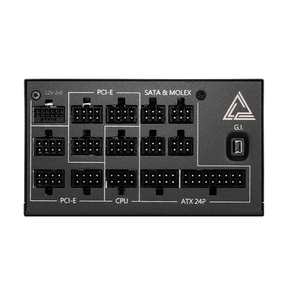 MSI MEG Ai1300P PCIE5 Power Supply, 80 PLUS Platinum, 1300W, Fully Modular, 120mm Fan Size, PCI-E 5.0, Hydro Dynamic Bearing thumbnail 4