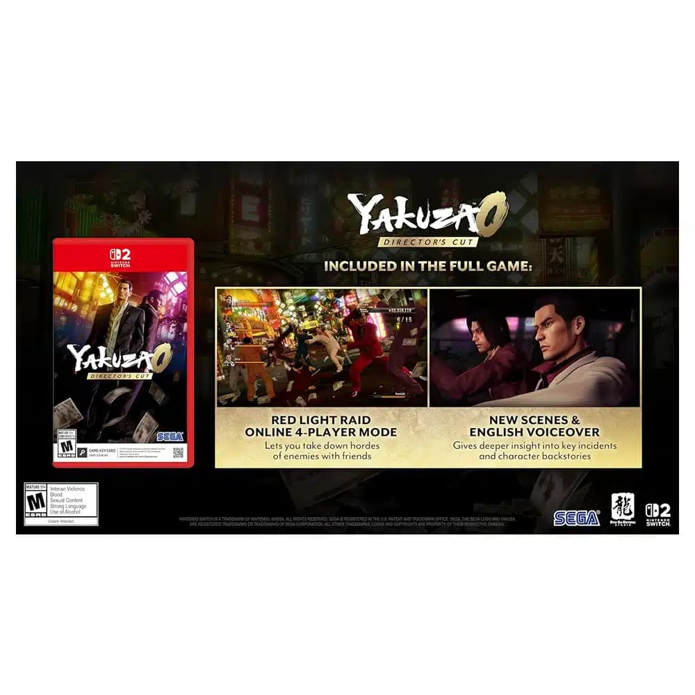 Nintendo Switch 2 Yakuza 0 Director's Cut thumbnail 2
