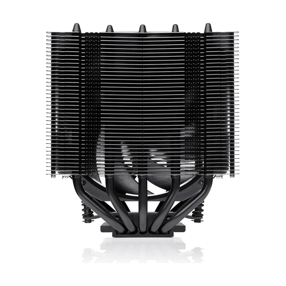 Noctua Dual Tower 120mm CPU Cooler Black, Low Height, 12 Voltage Range, Socket Compatibility Intel LGA1700 / LGA1200, PWM Support, Low Noise Adaptors thumbnail 3
