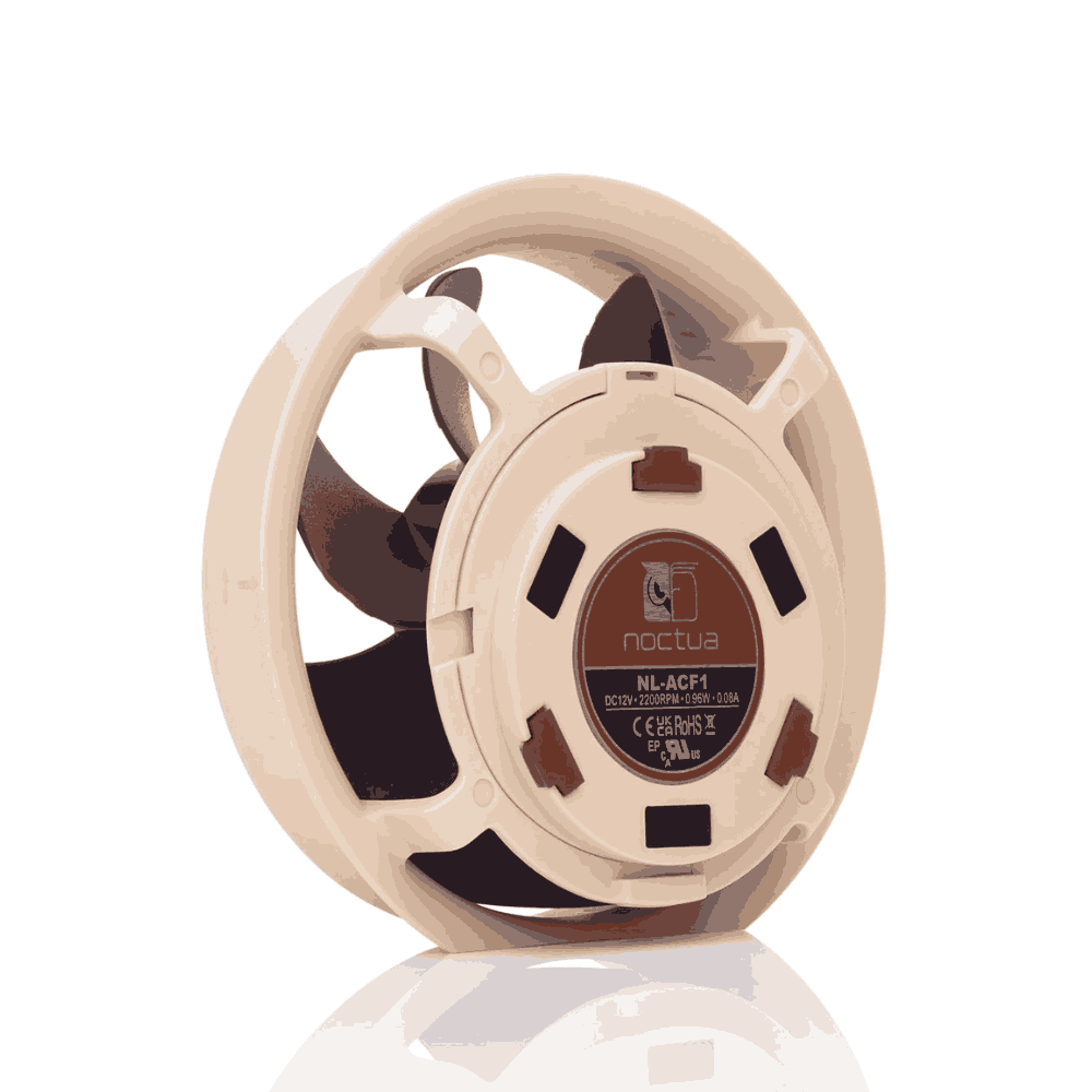 Noctua NL-ACF1 Auxiliary Cooling Fan, Add-on Quiet 80mm Fan, Efficient VRM, M.2 SSD, RAM Cooling, Tool-Free Magnetic Attachment, 2200 rpm 4-pin PWM thumbnail 3
