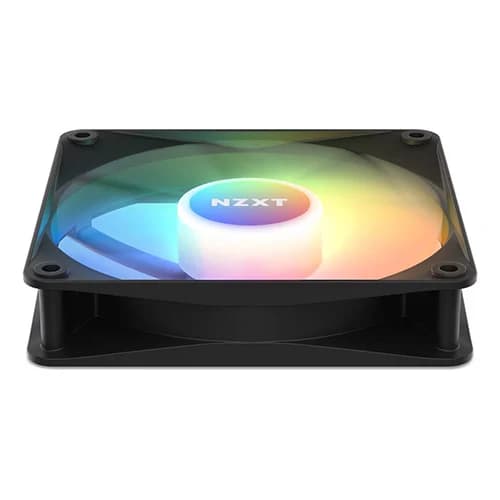 NZXT F140 RGB Core Case Fan Black, 140mm Hub-Mounted RGB Fan, 4-pin PWM Fan Connector, Fluid Dynamic Bearing thumbnail 3