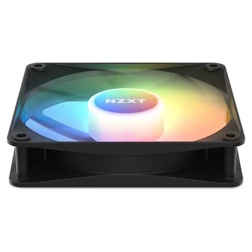 NZXT F120 RGB Core Triple Pack Hub-Mounted Case Fan White, 3x 120mm RGB Fans & Controller, 4-pin PWM Fan Connector, Fluid Dynamic Bearing thumbnail 4