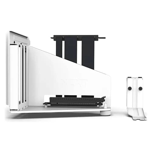 NZXT Vertical GPU Mounting Kit White, 175mm PCIe 4.0 Riser Cable, PCIe Gen 4 x16, Support Graphic Cards thumbnail 3
