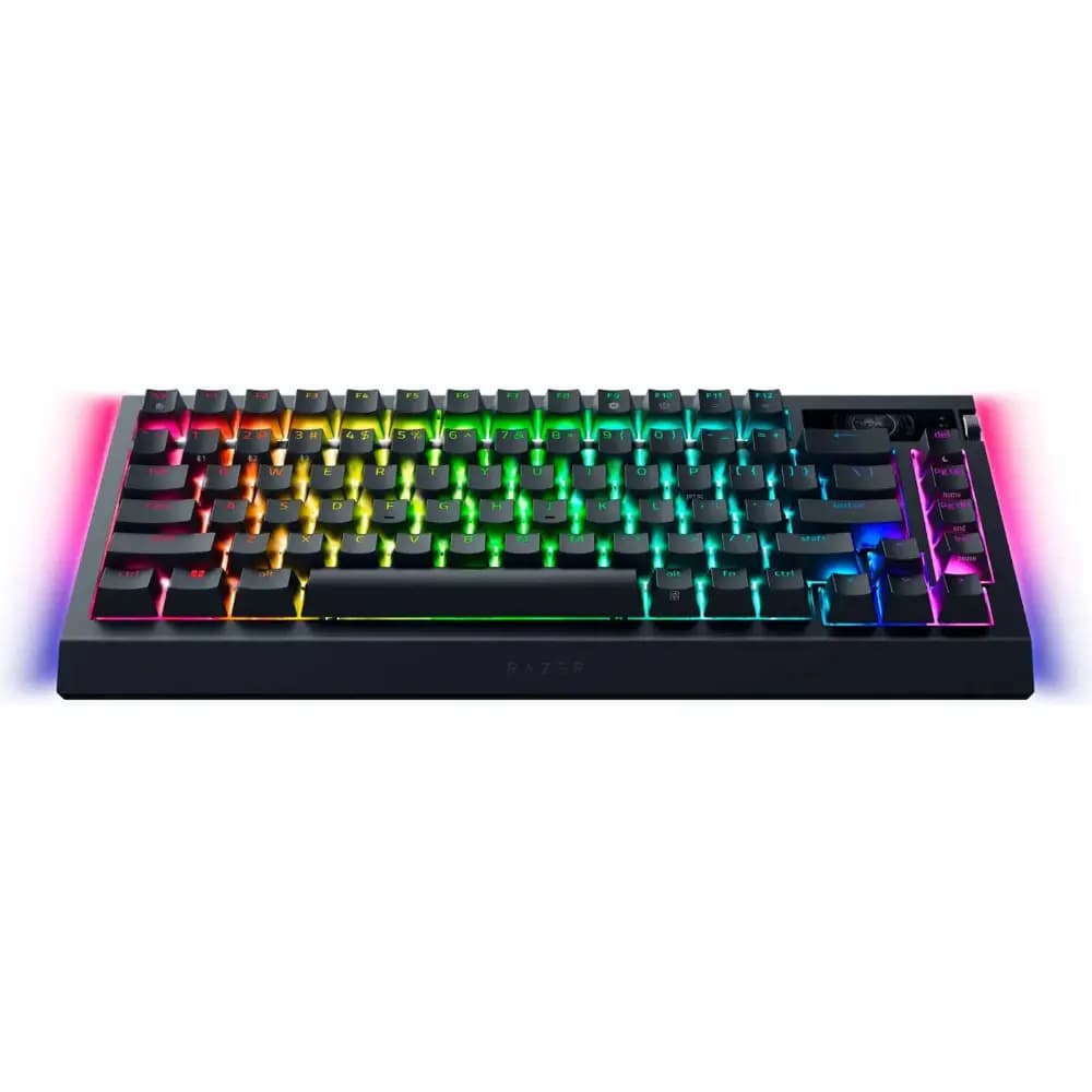 Razer BlackWidow V4 Pro 75% US Layout Mechanical Gaming Keyboard with Hot-Swappable Switches, Chroma RGB & Wrist Rest thumbnail 4