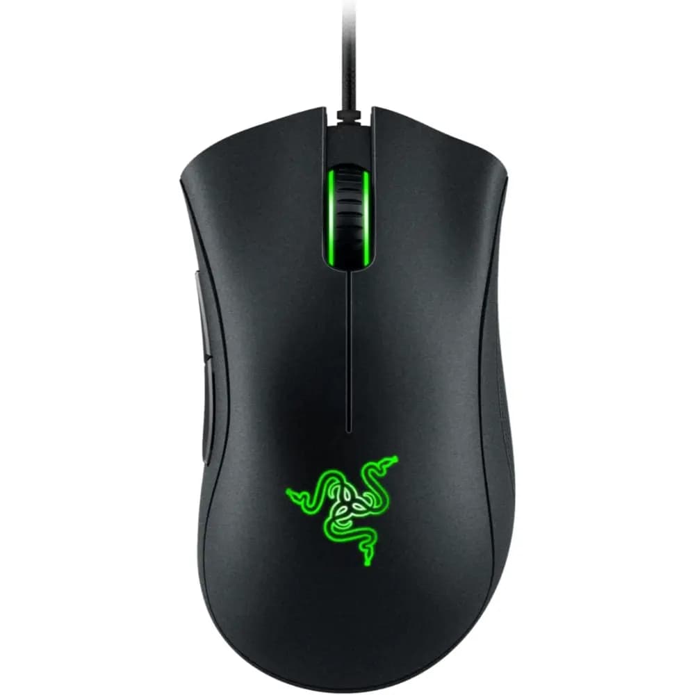 Razer DeathAdder Essential Gaming Mouse with 6400 DPI Optical Sensor, 5 Programmable Buttons & Ergonomic Right-Handed Design