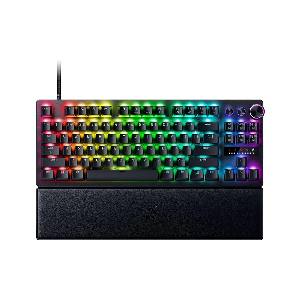 Razer Huntsman V3 Pro Gaming Keyboard, 8KHz HyperPolling, Analog Optical Esports, Gen-2