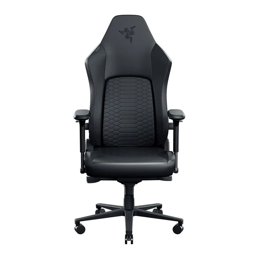 RAZER Iskur V2 NewGen Gaming Chair Black, HyperFlex Lumbar Support System, Gen-2 EPU Leather, CoolTouch Technology, Cold-Cured Foam, 4D Adjustable Armrests thumbnail 2