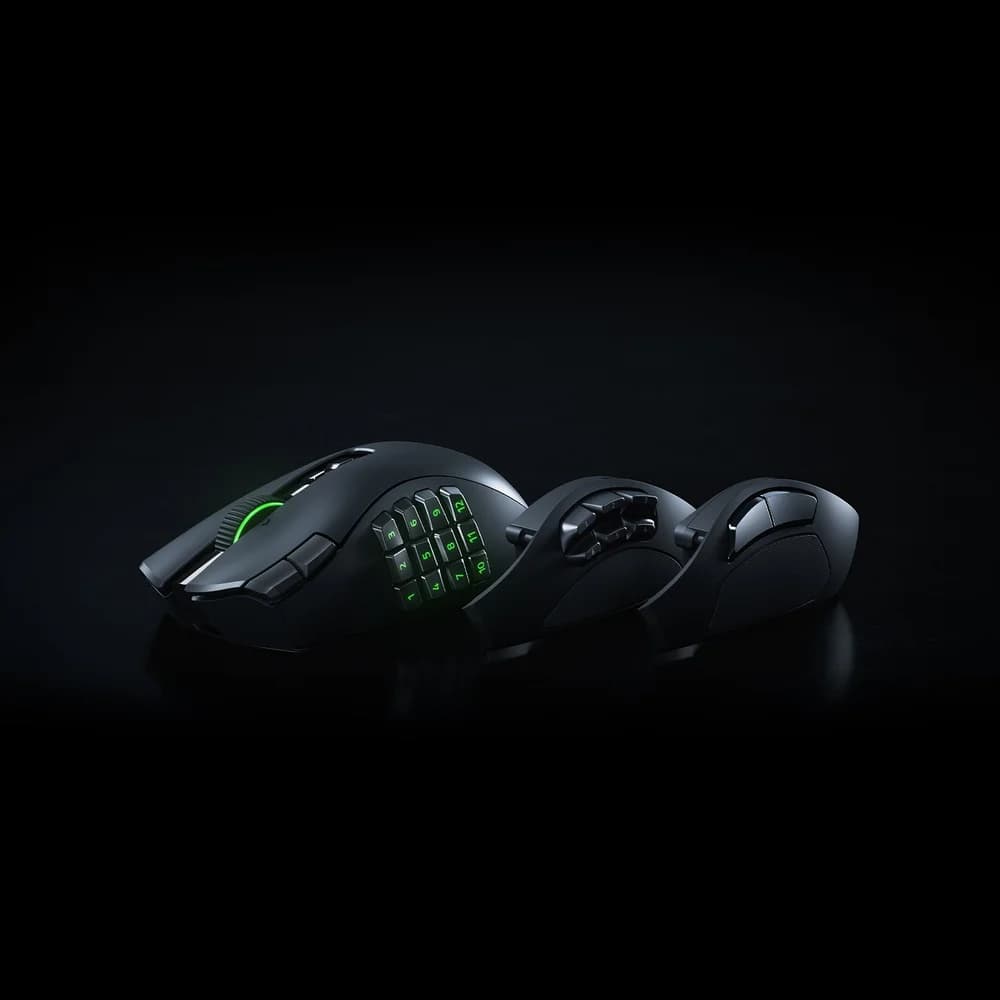 Razer Naga V3 Pro Wireless MMO Gaming Mouse, 23 Programmable Buttons, 3 Swappable Side Plates, Focus Pro 50K Sensor, HyperSpeed Wireless thumbnail 4