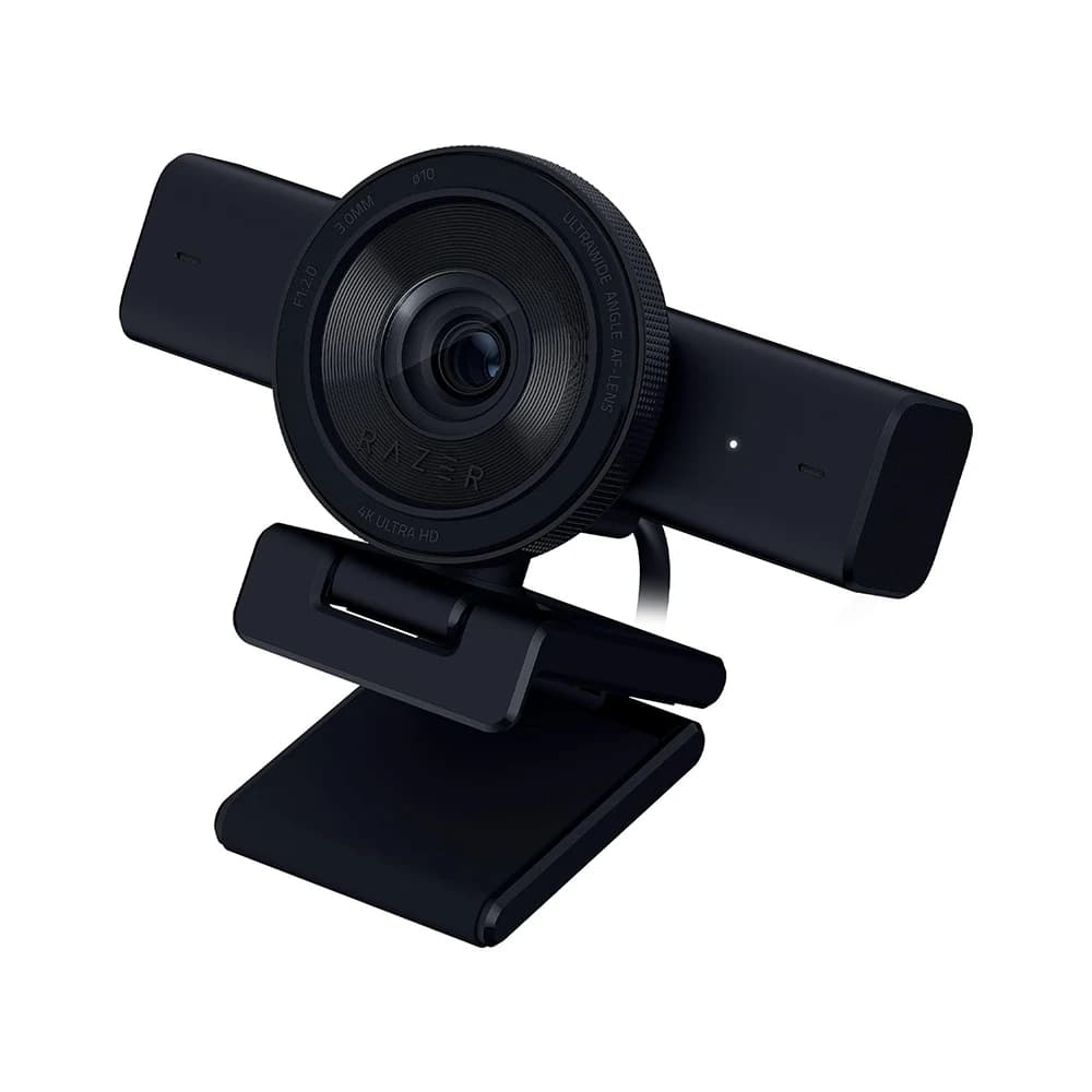 Razer Kiyo V2 Webcam, 4K 30 FPS, Stereo Microphone, Omni-directional, Noise Cancellation