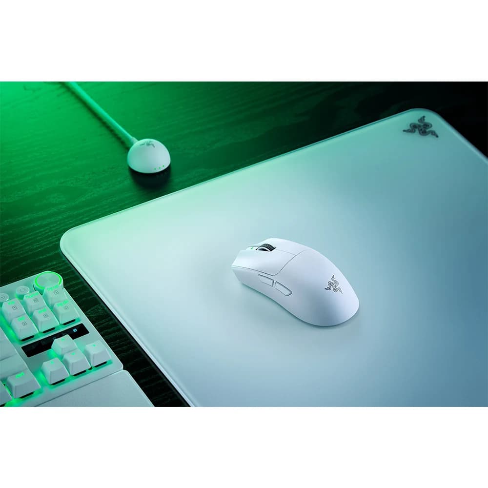 Razer Viper V4 Pro Gaming Mouse White, Right-handed Symmetrical, 50000 DPI, Focus Pro 50K Optical Sensor Gen-3 thumbnail 3