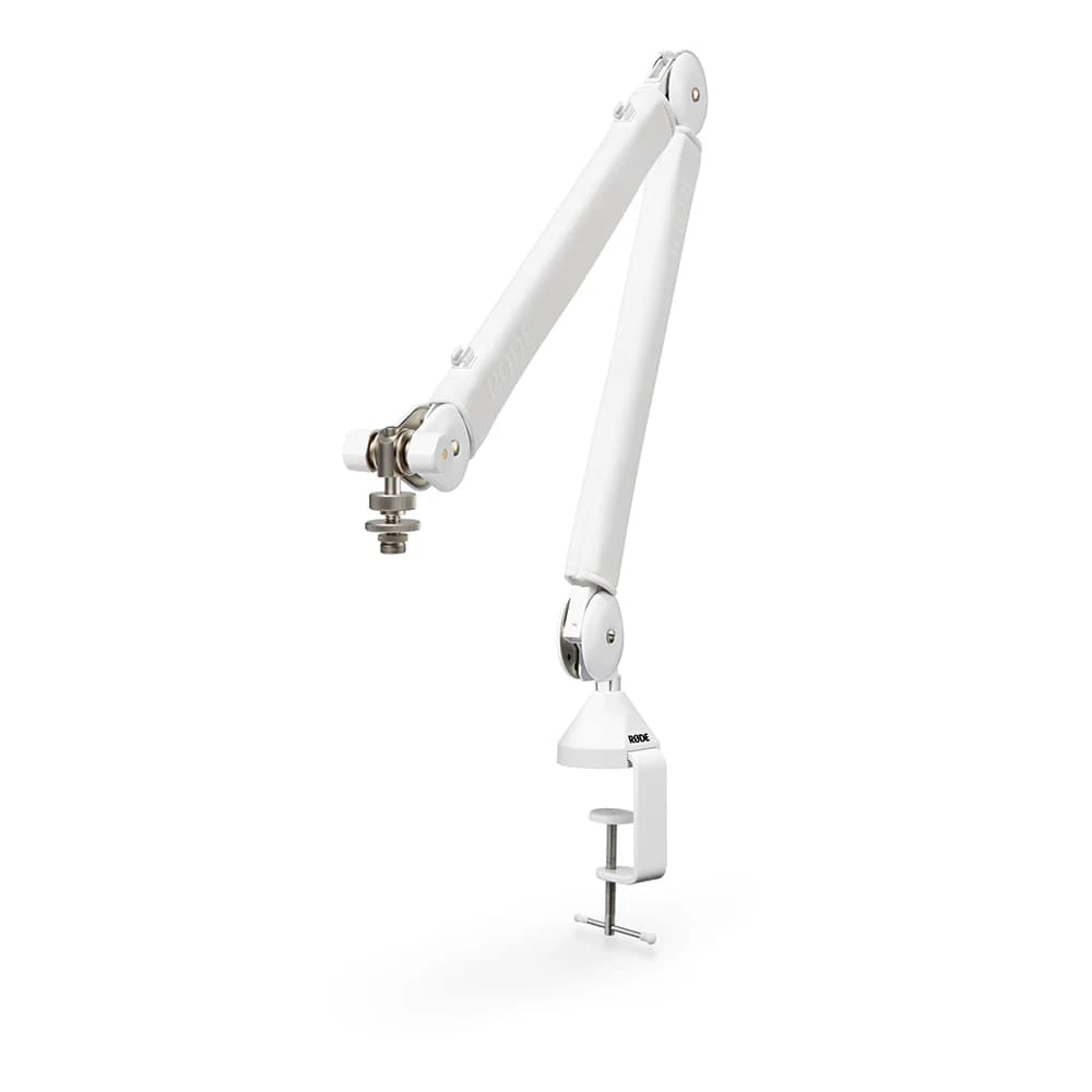 RODE PSA1 Professional Studio Arm white, with Spring Damping and Cable Management